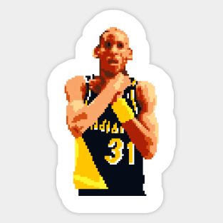 Reggie Miller choke Sticker